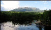 Mount Katahdin from Abol Bridge, AT, Maine